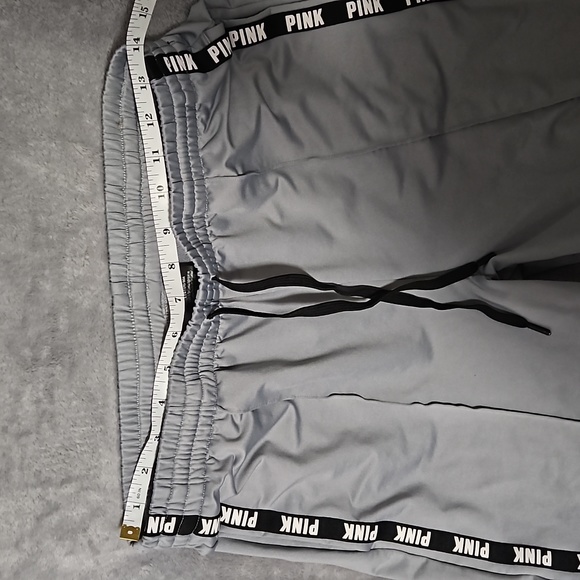 Victoria's Secret Pink High Waist Wide Leg Track Pant M EUC - Picture 8 of 9